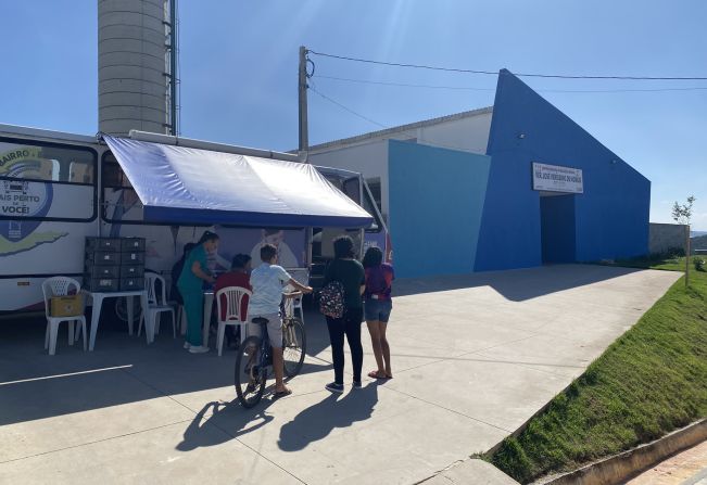 Jardim Monte Verde recebe o atendimento de Saúde Itinerante “Programa Bairro a Bairro” em Nazaré Paulista