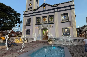 Foto - Paróquia Nossa Senhora de Nazaré celebra Santa Missa no 1º Dia Votivo rumo aos 350 anos do município