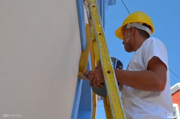 Foto - Administração inicia pintura e reforma no Prédio Sede da Prefeitura