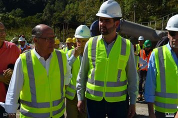 Foto - Prefeito de Nazaré Paulista recebe visita do Governador Geraldo Alckmin e cobra melhorias
