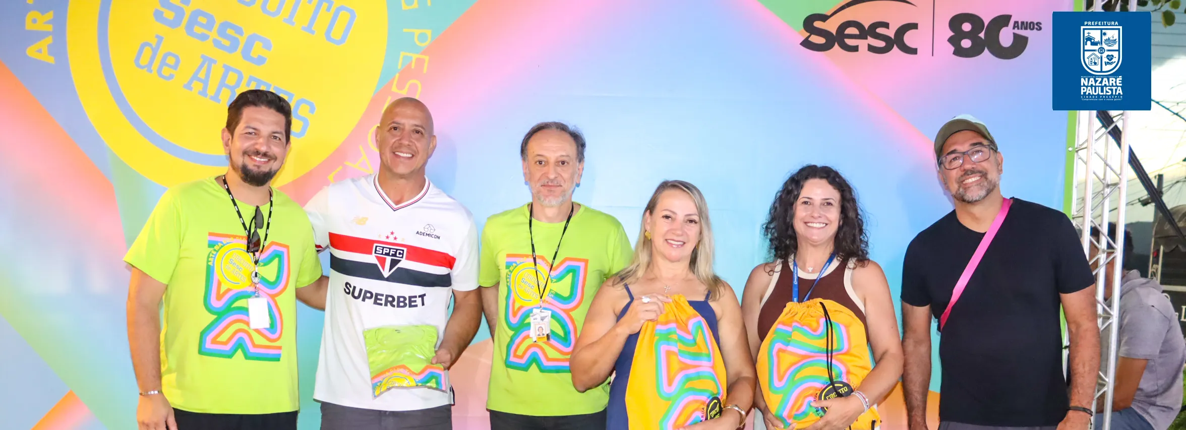 Circuito Sesc de Artes é sucesso em Nazaré Paulista reforçando a parceria com a prefeitura