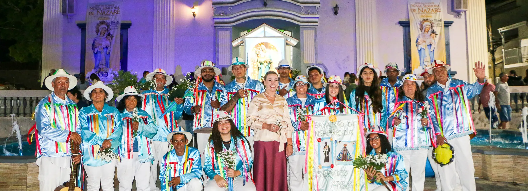 Procissão de Encerramento marca a celebração dos 349 anos da Padroeira Nossa Senhora de Nazaré