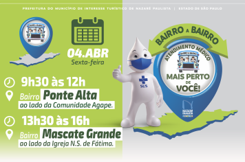 Saúde mais perto de você!