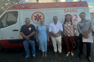 Nazaré Paulista é contemplada com ambulância para Serviço de Atendimento Móvel de Urgência - SAMU