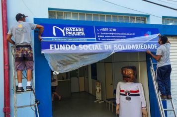 Prefeitura de Nazaré Paulista realiza a instalação de placas de identificação em prédios públicos