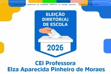 Prefeitura abre processo seletivo para eleição de Diretor(a) do Centro de Educação Infantil “Profa. Elza Aparecida Pinheiro de Moraes”