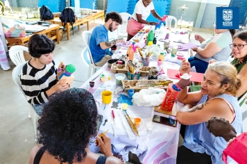 Prefeitura promove formação sobre cultura popular e técnica de papel machê no Projeto Pilar em Nazaré Paulista