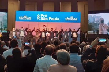 Prefeito Murilo Pinheiro participa do lançamento do programa Pró São Paulo do Governo Estadual