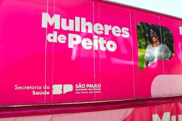 CARRETA DA MAMOGRAFIA SEGUE NO 2º DIA DE ATENDIMENTOS COM EXAMES GRATUITOS PARA AS MULHERES