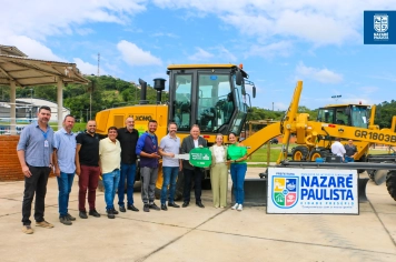 Nazaré Paulista sedia a cerimônia de entrega de máquinas do Programa Promaq do Ministério da Agricultura