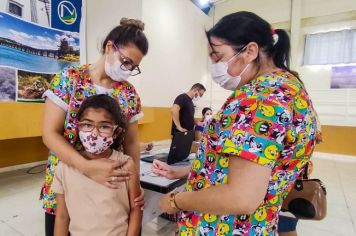 Prefeitura de Nazaré Paulista realizou neste sábado(05) o Dia C de vacinação contra Covid, incluindo jovens, adultos e crianças de 7 a 11 anos
