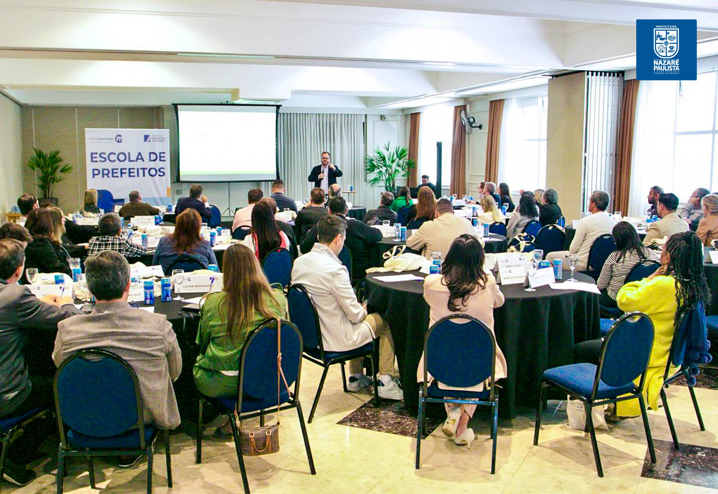 Prefeita de Nazaré Paulista Professora Guinha participa da Escola de Prefeitos 2025 e destaca a importância da cooperação intermunicipal e da sustentabilidade