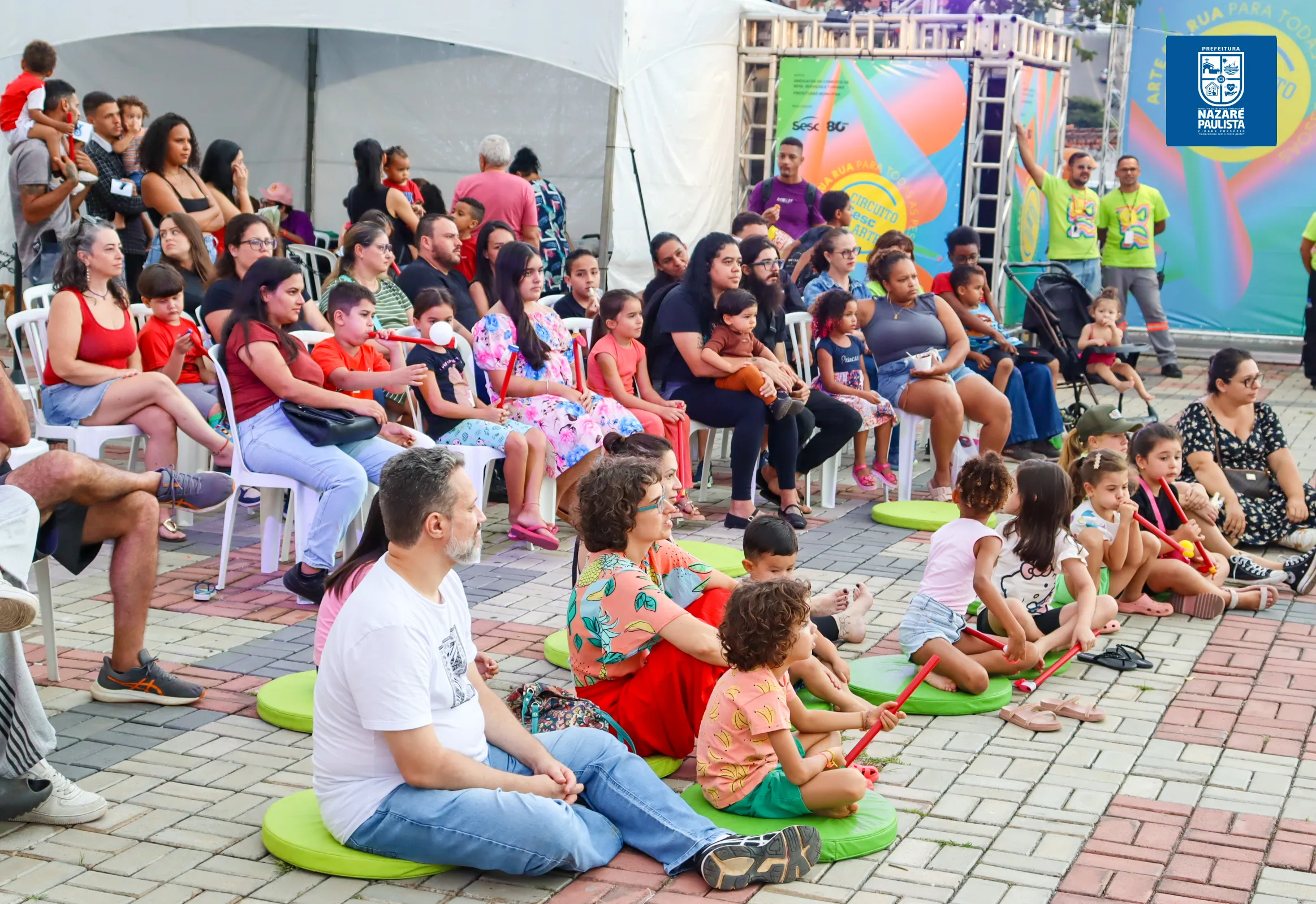 Circuito Sesc de Artes é sucesso em Nazaré Paulista reforçando a parceria com a prefeitura