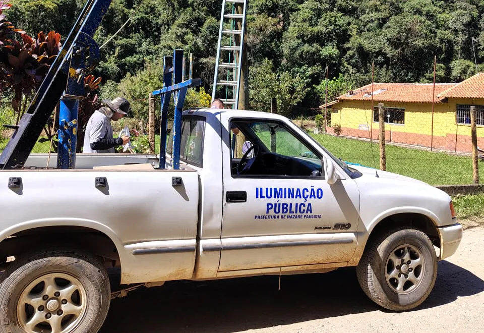 Prefeitura de Nazaré Paulista conclui etapa de manutenção da iluminação pública em bairros do município
