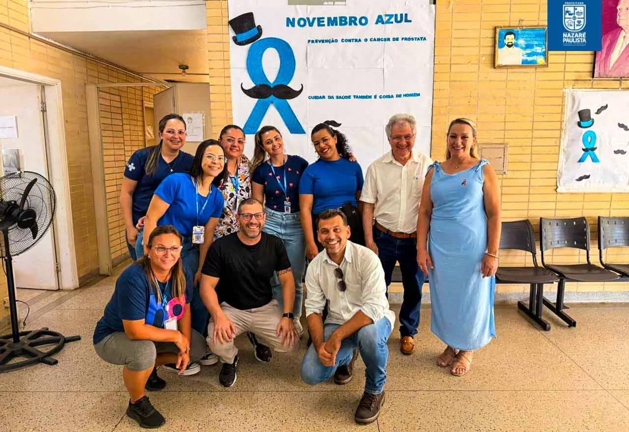 NAZARÉ PAULISTA REFORÇA A PREVENÇÃO E REALIZA MAIS DE 300 ATENDIMENTOS NO DIA “D” DO NOVEMBRO AZUL
