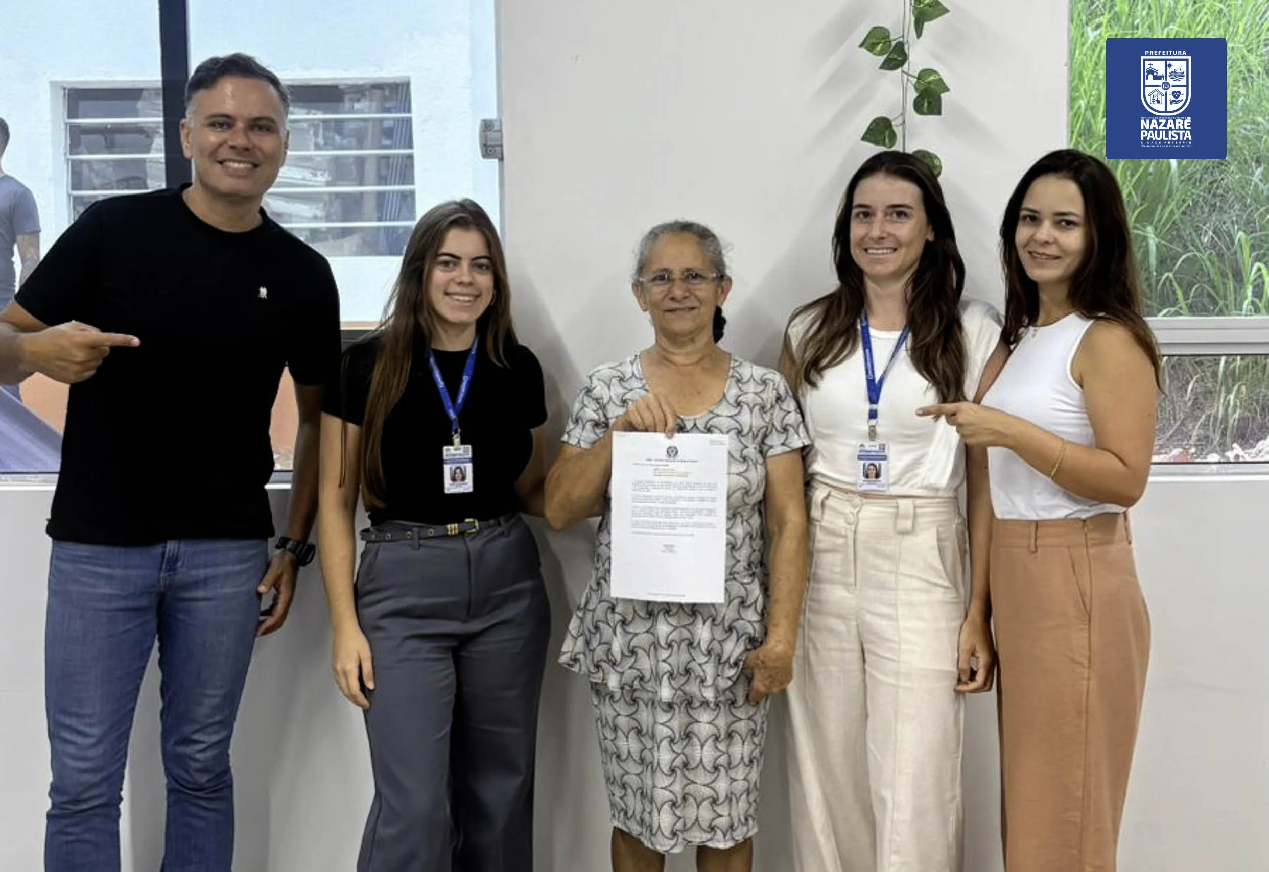 Prefeitura de Nazaré Paulista garante mais uma aposentadoria por meio de atendimento gratuito à população
