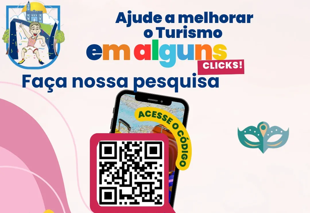  Participe da pesquisa de demanda turística durante o carnaval de marchinhas 2026 de Nazaré Paulista!