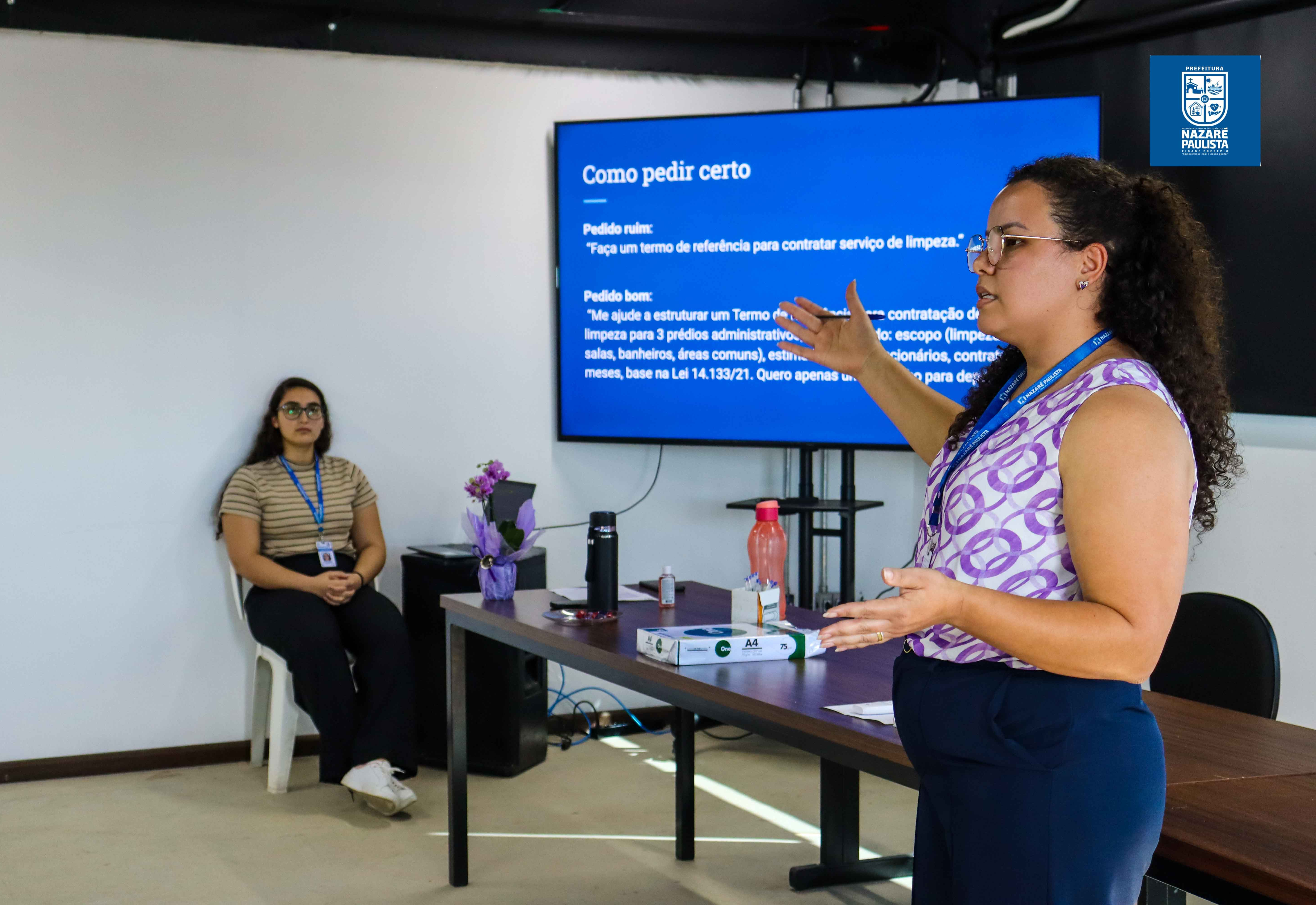 PREFEITURA DE NAZARÉ PAULISTA PROMOVE WORKSHOP PARA APRIMORAR PROCESSOS LICITATÓRIOS