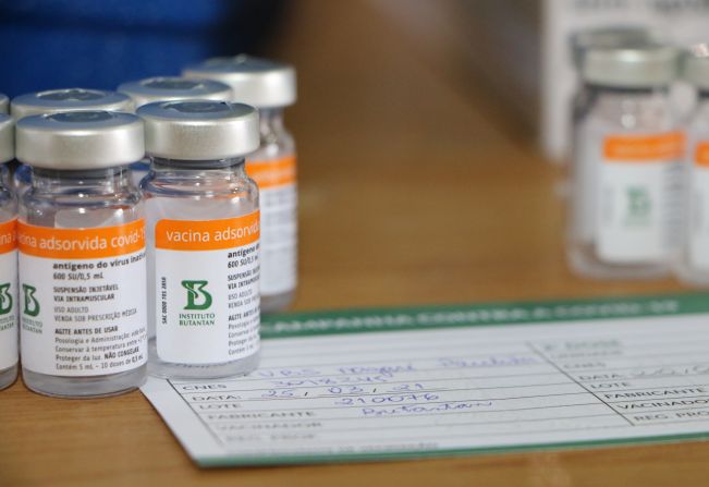 Cerca de 10% da população de Nazaré Paulista já receberam a primeira dose da vacina contra a covid-19