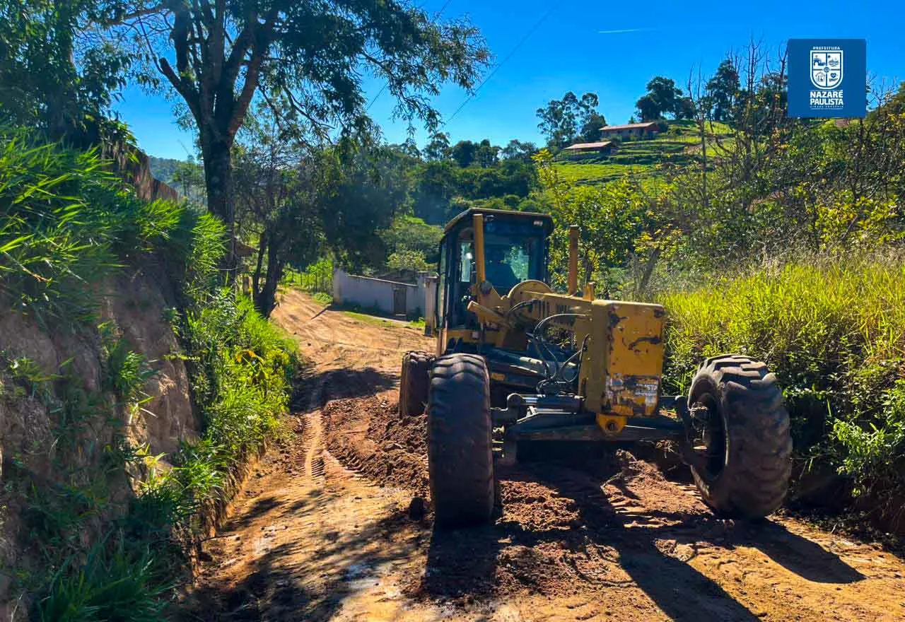 PREFEITURA SEGUE REALIZANDO MANUTENÇÕES NO BAIRRO DO MARMELEIRO EM NAZARÉ PAULISTA