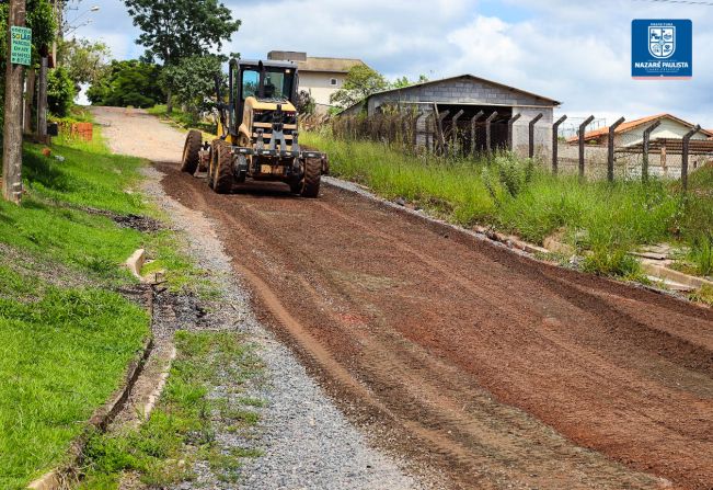 Prefeitura de Nazaré Paulista Realiza Manutenção nas Estradas da Chácaras Bela Vista