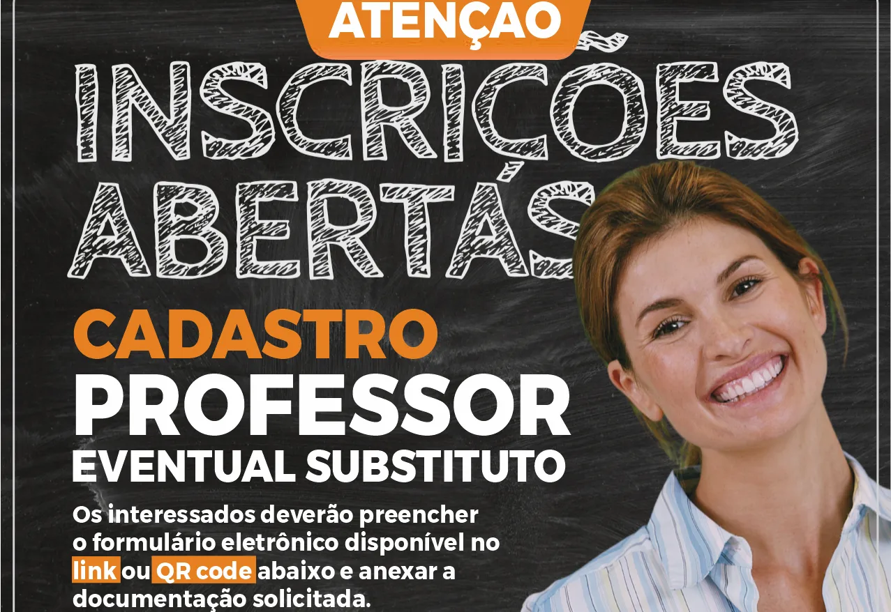 Prefeitura de Nazaré Paulista abre inscrições para cadastro de Professor Eventual Substituto na rede municipal 