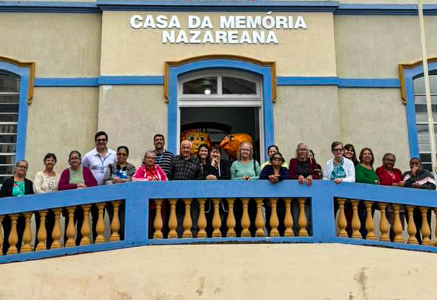 Casa da Memória Nazareana recebe visita especial do Grupo da Melhor Idade em Nazaré Paulista