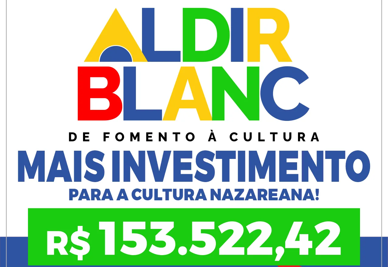 Nazaré Paulista é contemplada com recursos da Lei Aldir Blanc 2026 para fortalecimento da cultura