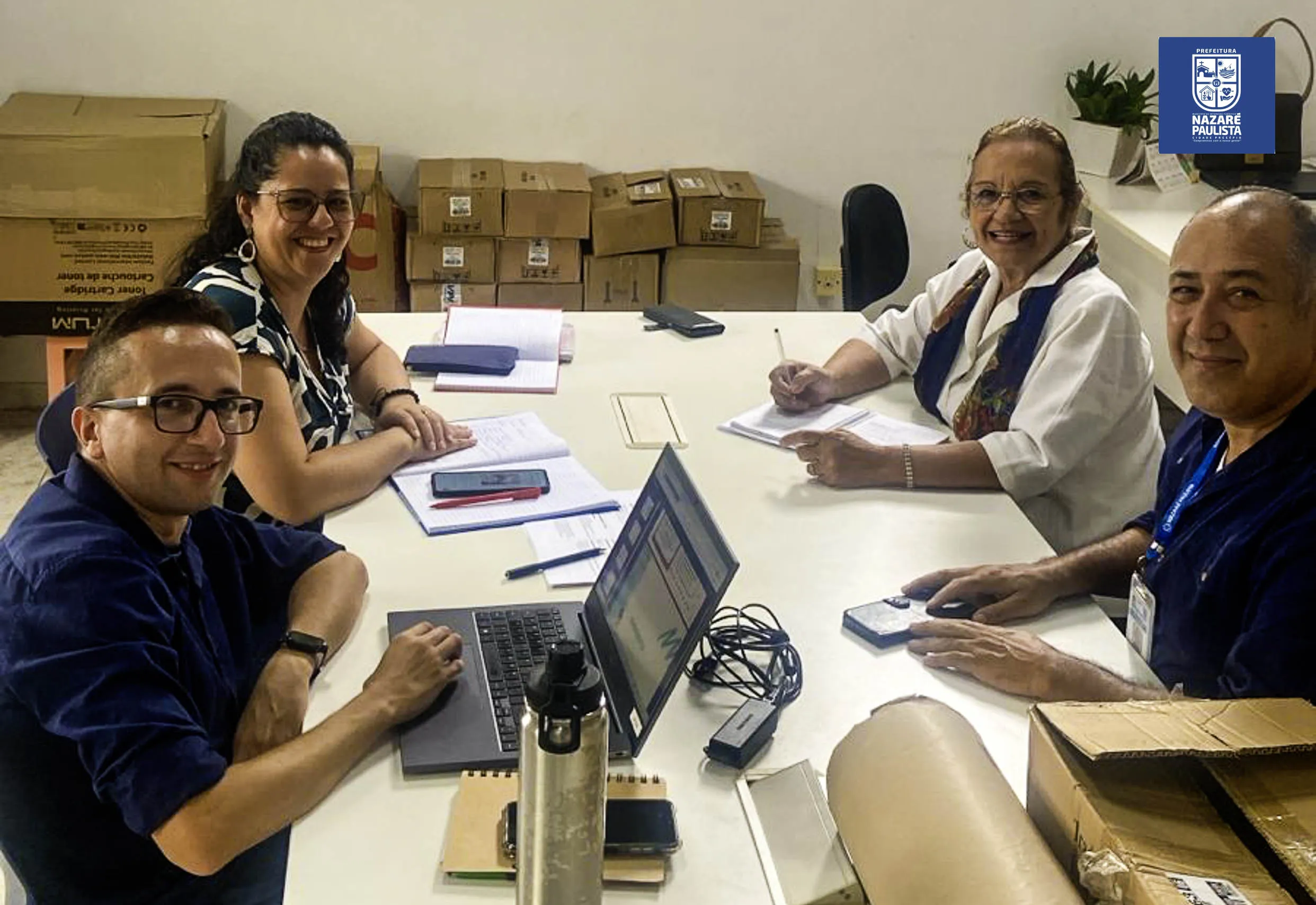 Educação de Nazaré Paulista realiza reunião para planejamento do Programa Escola que Protege