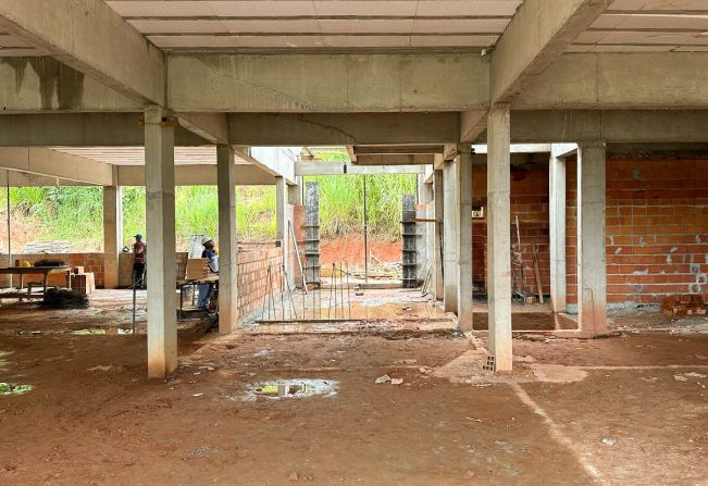 Construção do novo Paço Municipal segue cronograma, em breve mais uma obra será entre a população de Nazaré Paulista