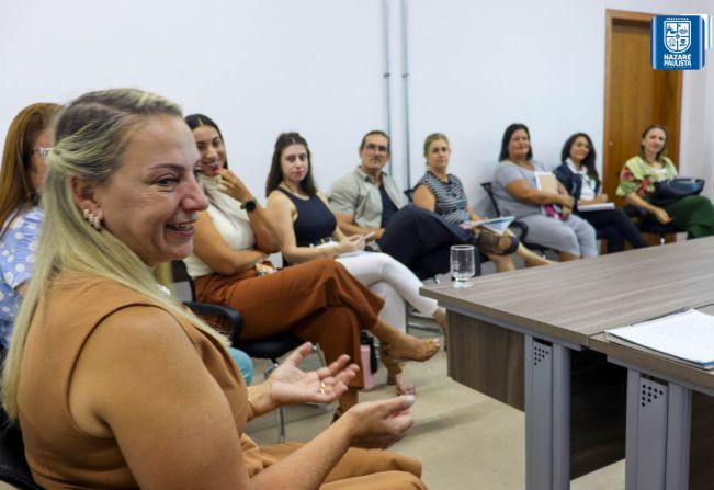 Reunião no Paço Municipal fortalece políticas públicas de assistência social em Nazaré Paulista.