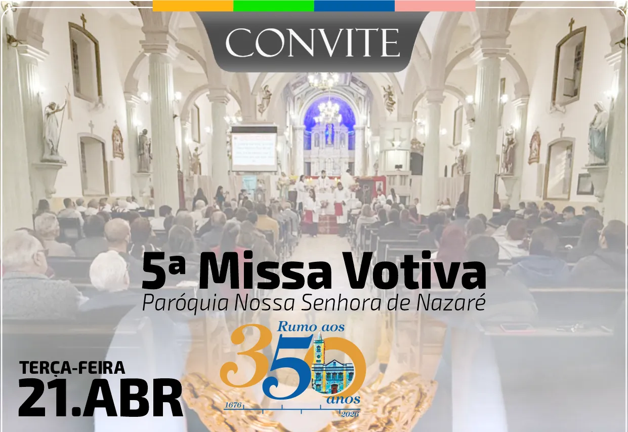 Nazaré Paulista celebra fé e tradição com a 5ª Missa Votiva rumo aos 350 anos de devoção