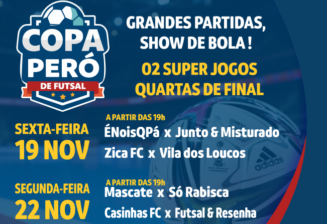 Hoje (19) tem jogo decisivo da Copa Peró de Futsal de Nazaré Paulista