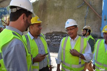 Foto - Prefeito de Nazaré Paulista recebe visita do Governador Geraldo Alckmin e cobra melhorias