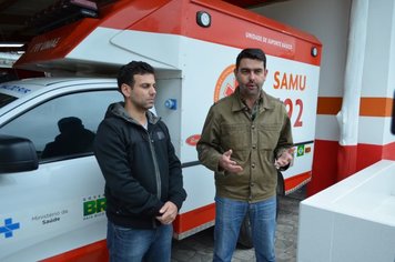 Foto - Nova Base do SAMU é Inaugurada em Nazaré Paulista