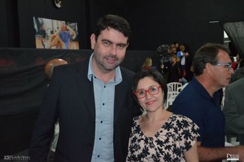 Foto - Noite de lançamento do Programa Criança Feliz em Nazaré Paulista 