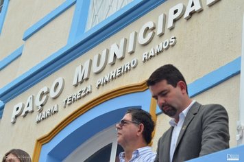 Foto - Paço Municipal “Maria Tereza Pinheiro Ramos” é reinaugurado em Nazaré Paulista