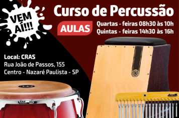 Curso de Percussão